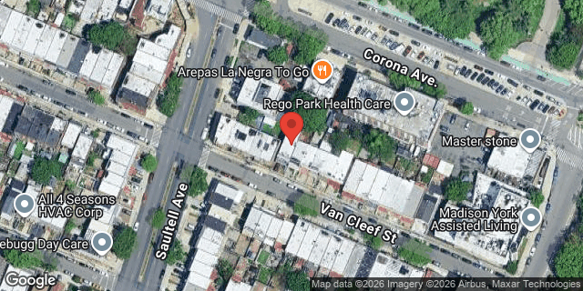 Aerial map of 58-09 VAN CLEEF STREET, Queens
