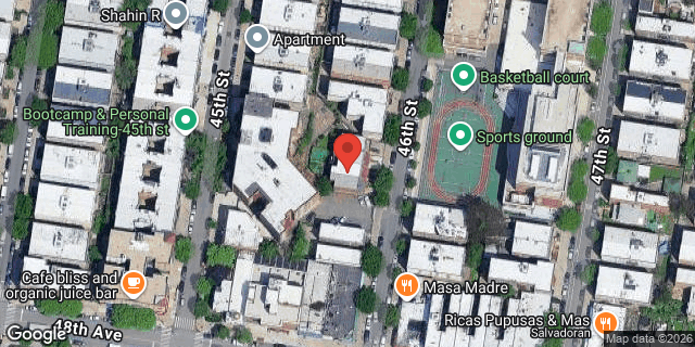 Aerial map of 47-36 46 STREET, Queens