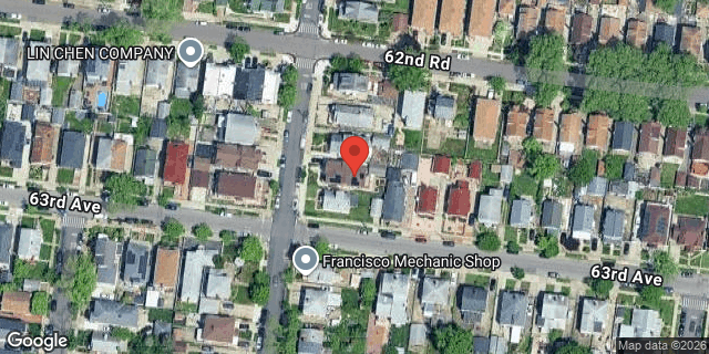 Aerial map of 62-39 138 STREET, Queens