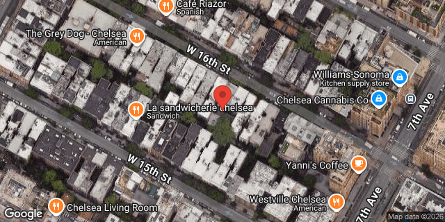Aerial map of 222 WEST 16 STREET, Manhattan