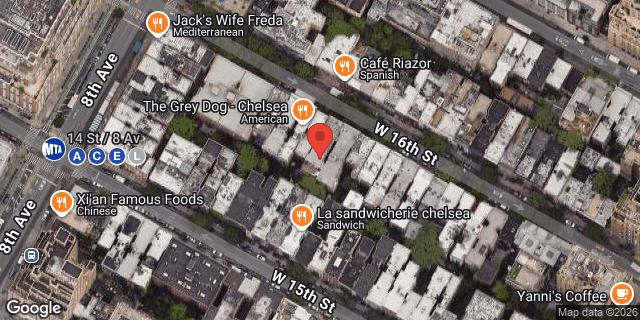 Aerial map of 236 WEST 16 STREET, Manhattan