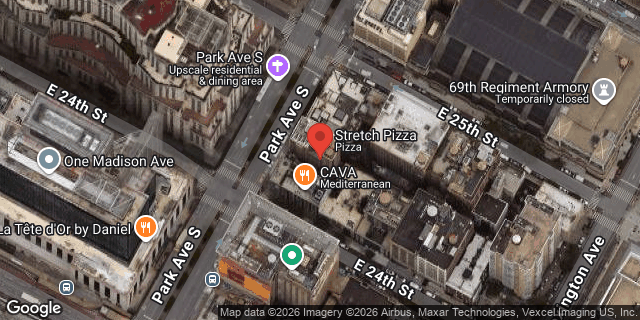 Aerial map of 323 PARK AVENUE SOUTH, Manhattan