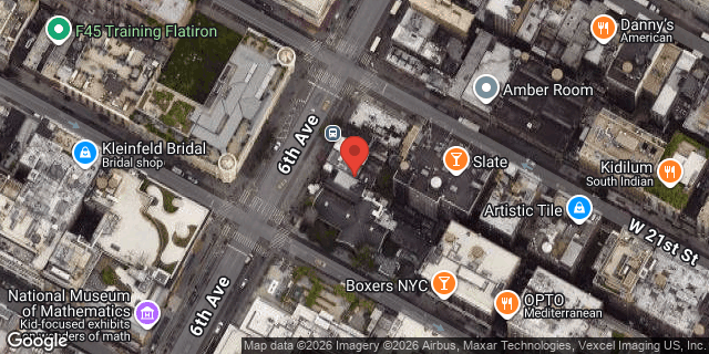 Aerial map of 664 AVENUE OF THE AMER, Manhattan