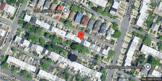 Aerial map of 148-41 60 AVENUE, Queens