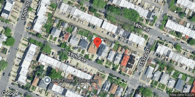 Aerial map of 150-37 59 AVENUE, Queens