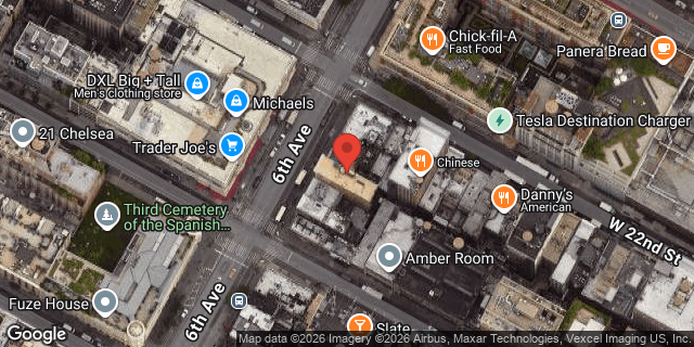 Aerial map of 684 AVENUE OF THE AMER, Manhattan