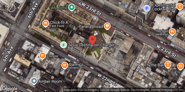 Aerial map of 37 WEST 22 STREET, Manhattan