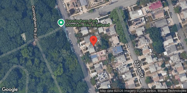 Aerial map of 67-11 210 STREET, Queens
