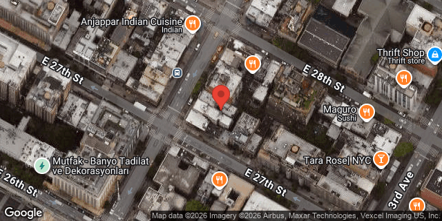 Aerial map of 103 LEXINGTON AVENUE, Manhattan