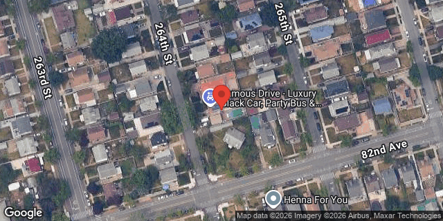 Aerial map of 81-47 264 STREET, Queens