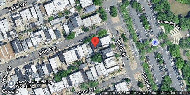 Aerial map of 109-56 54 STREET, Queens