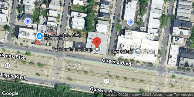 Aerial map of 54-11 QUEENS BOULEVARD, Queens