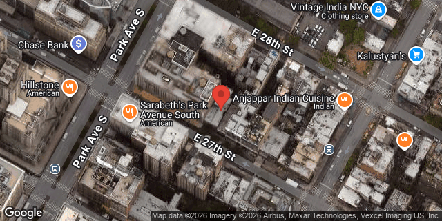 Aerial map of 115 EAST 27 STREET, Manhattan