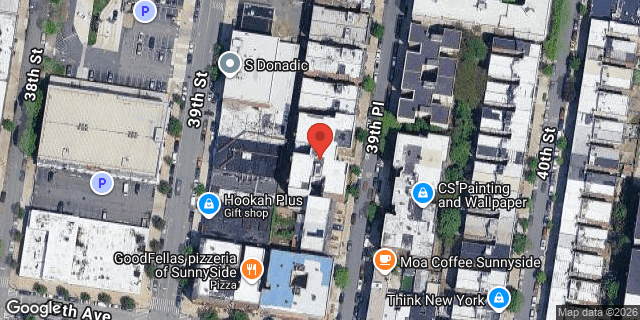 Aerial map of 45-36 39 PLACE, Queens