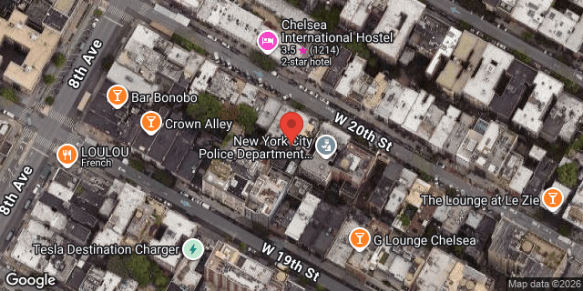 Aerial map of 236 WEST 20 STREET, Manhattan