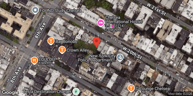 Aerial map of 242 WEST 20 STREET, Manhattan