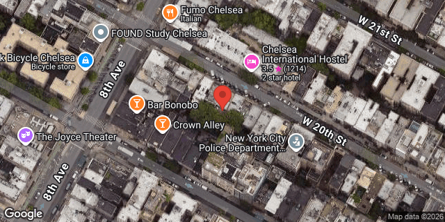 Aerial map of 246 WEST 20 STREET, Manhattan