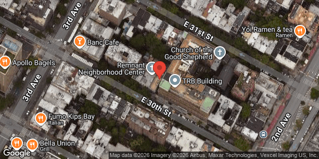 Aerial map of 225 EAST 30 STREET, Manhattan
