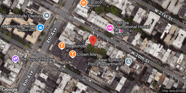 Aerial map of 248 WEST 20 STREET, Manhattan