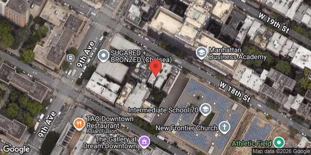 Aerial map of 354 WEST 18 STREET, Manhattan