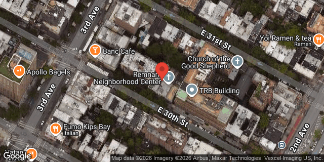 Aerial map of 219 EAST 30 STREET, Manhattan