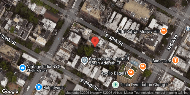 Aerial map of 140 EAST 30 STREET, Manhattan