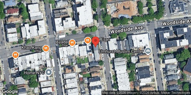 Aerial map of 42-04 78 STREET, Queens