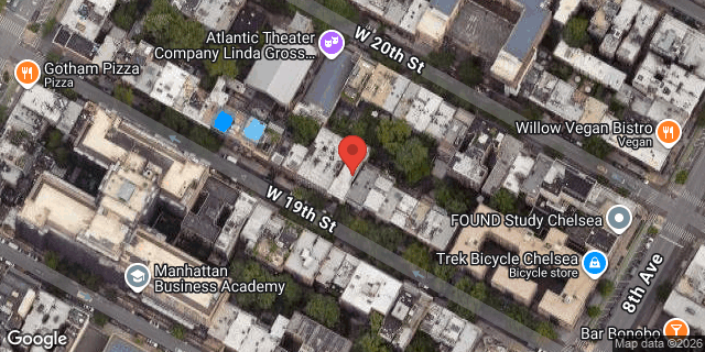 Aerial map of 333 WEST 19 STREET, Manhattan