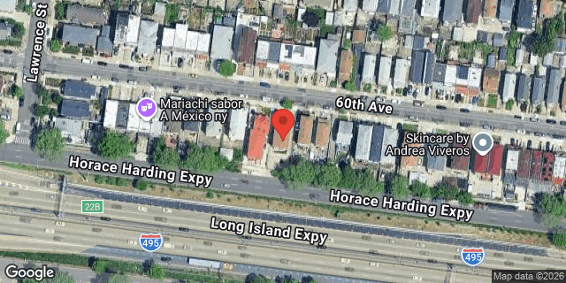 Aerial map of 132-42 60 AVENUE, Queens