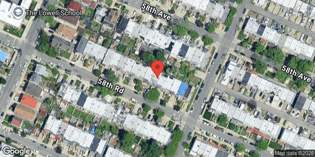 Aerial map of 146-35 58 ROAD, Queens