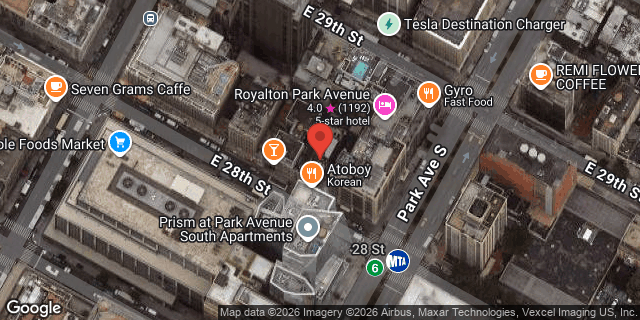 Aerial map of 41 EAST 28 STREET, Manhattan