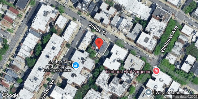 Aerial map of 42-34 JUDGE STREET, Queens