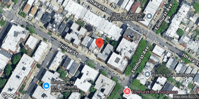 Aerial map of 42-41 JUDGE STREET, Queens