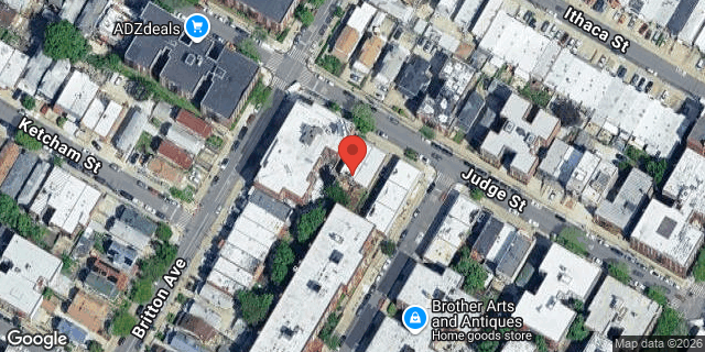 Aerial map of 42-12 JUDGE STREET, Queens