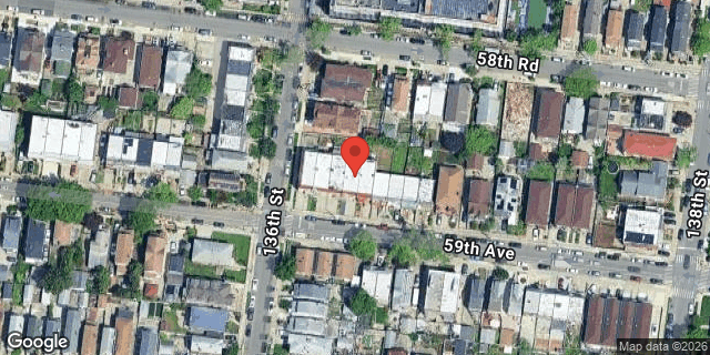 Aerial map of 136-07 59 AVENUE, Queens