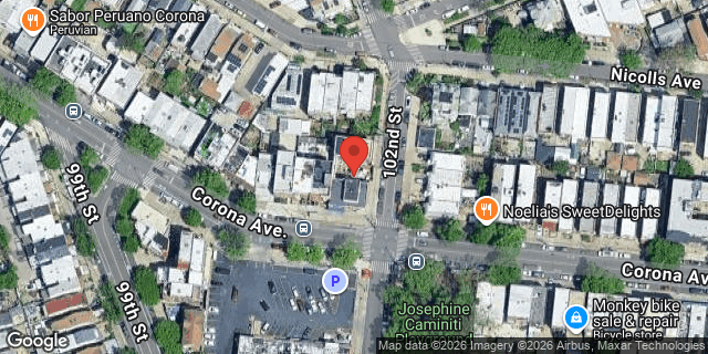 Aerial map of 99-31 CORONA AVENUE, Queens