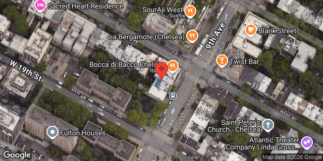 Aerial map of 165 9 AVENUE, Manhattan