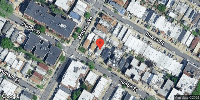 Aerial map of 42-09 JUDGE STREET, Queens