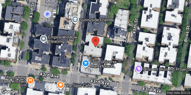 Aerial map of 41-41 44 STREET, Queens