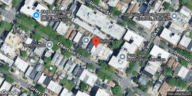 Aerial map of 42-41 ELBERTSON STREET, Queens