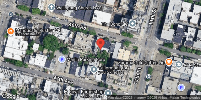 Aerial map of 10-48 46 ROAD, Queens