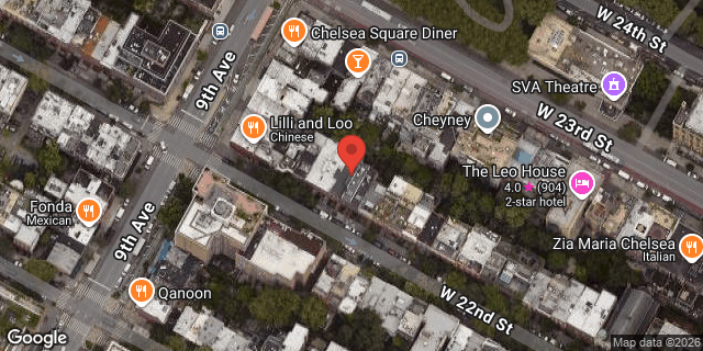 Aerial map of 355 WEST 22 STREET, Manhattan