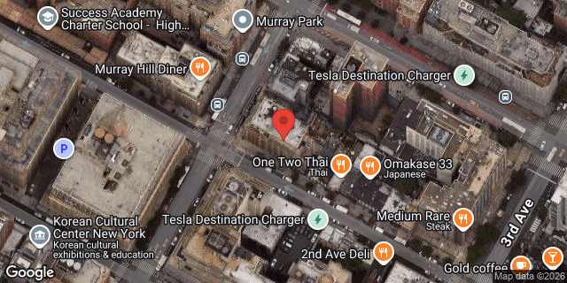 Aerial map of 141 EAST 33 STREET, Manhattan