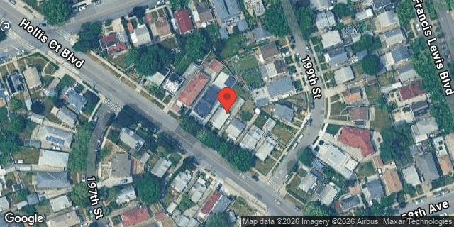 Aerial map of 56-37 HOLLIS COURT BLVD, Queens