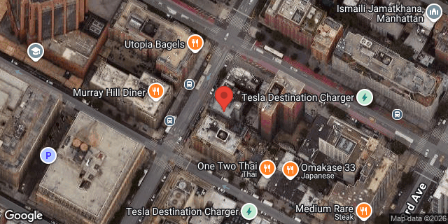 Aerial map of 229 LEXINGTON AVENUE, Manhattan