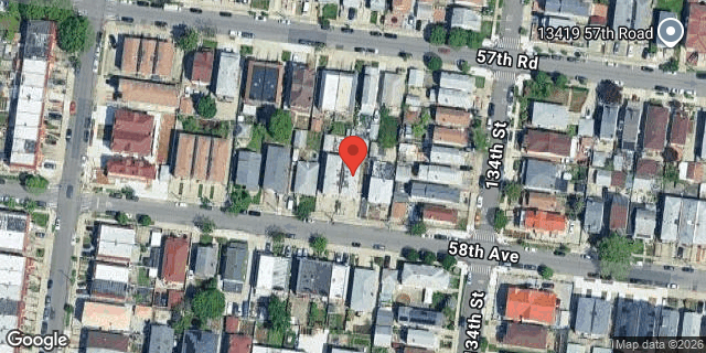 Aerial map of 132-35 58 AVENUE, Queens