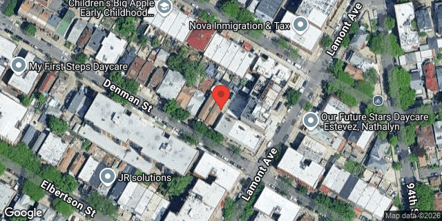 Aerial map of 41-49 DENMAN STREET, Queens