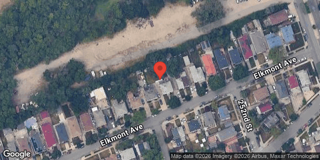 Aerial map of 251-01 ELKMONT AVENUE, Queens
