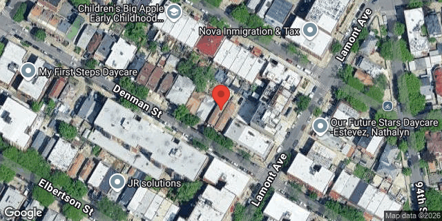 Aerial map of 41-47 DENMAN STREET, Queens