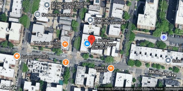 Aerial map of 51-01 SKILLMAN AVENUE, Queens